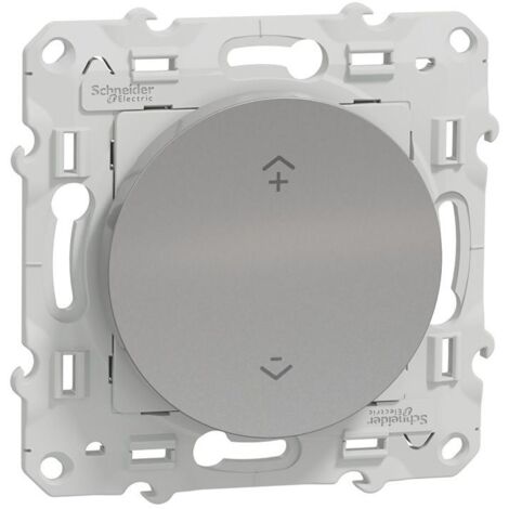 Wiser : interrupteur centralisé sans fil 2 ou 4 BP Alu (S530531)