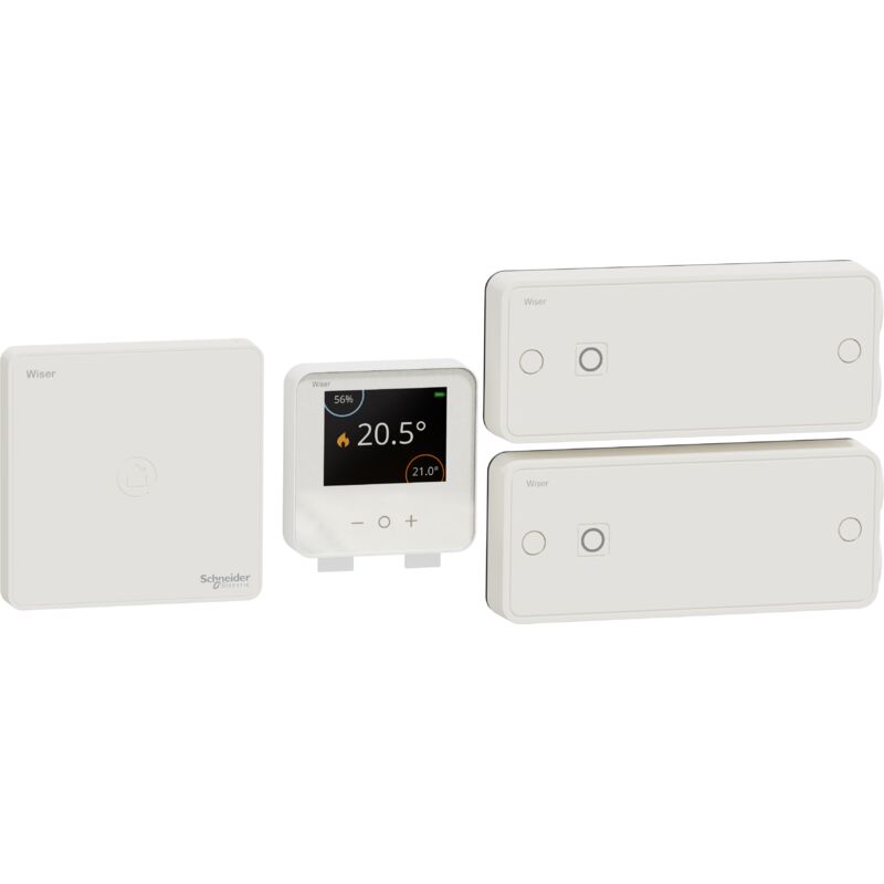 Wiser kit thermostat connecte pour radiateurs electriques Schneider Electric ref.