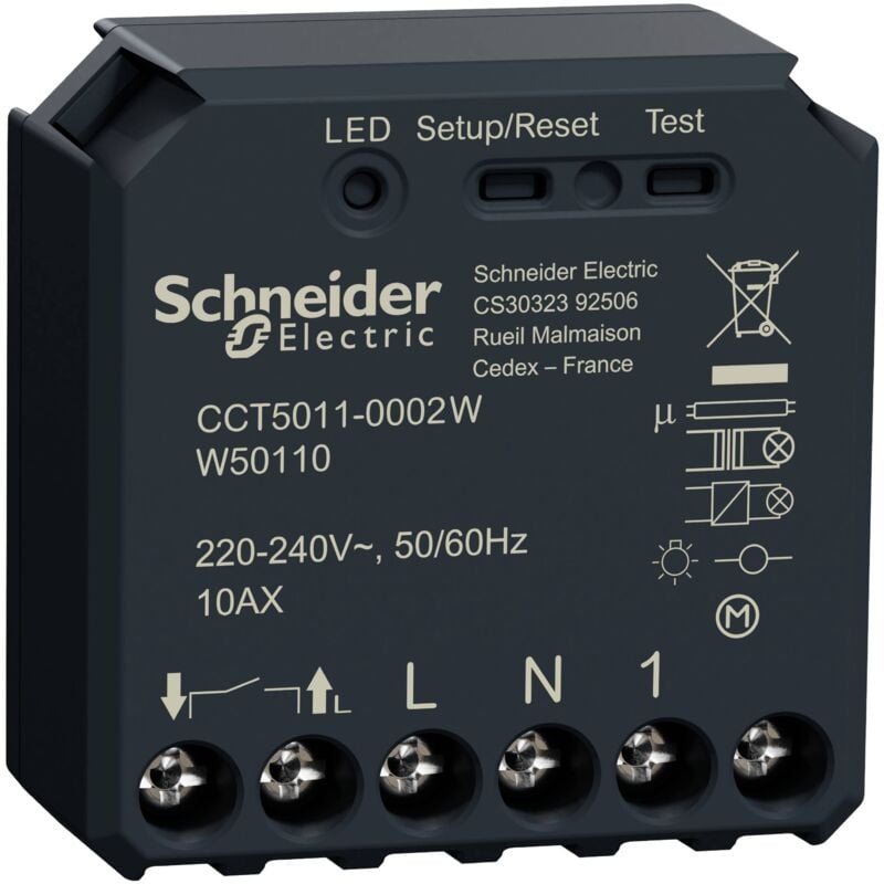 Wiser - micromodule encastré - zigbee - pour interrupteur lumineux (CCT5011-0002W)