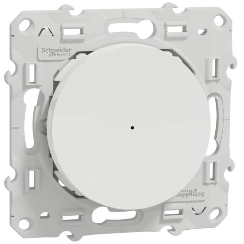 Schneider Electric - Wiser Odace - bouton poussoir - 10A - zigbee - blanc (S520530W)