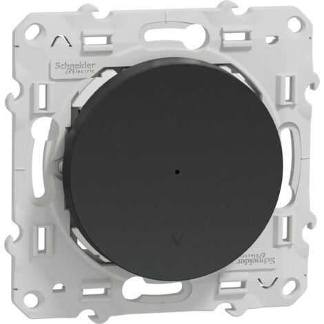 Wiser Odace - interrupteur volet-roulant - 4A - zigbee - anthracite (S540567W)
