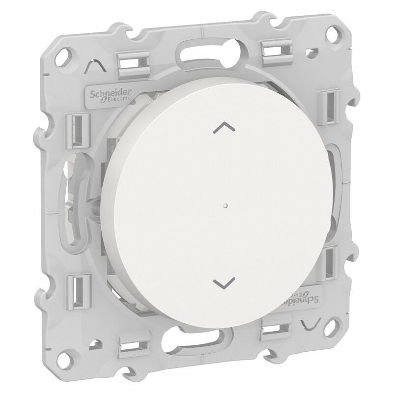 Schneider - Wiser Odace - interrupteur volet-roulant 4A zigbee - blanc (S520567)