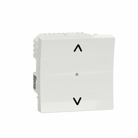 Schneider - Wiser Ovalis - interrupteur volet-roulant - 4A - zigbee -  Anthracite - Réf : S340567W