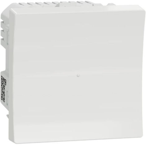 Wiser Unica - variateur poussoir - 2 fils - zigbee - blanc - méca seul (NU351518W)