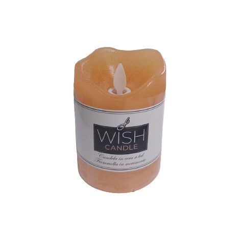 Wish Candle Led H10D7,5 Arancio GIOCOPLAST