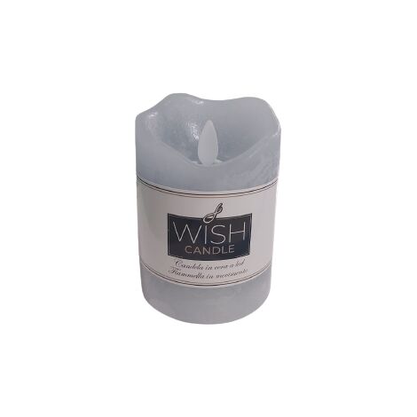 Wish Candle Led H10D7,5 Celeste GIOCOPLAST