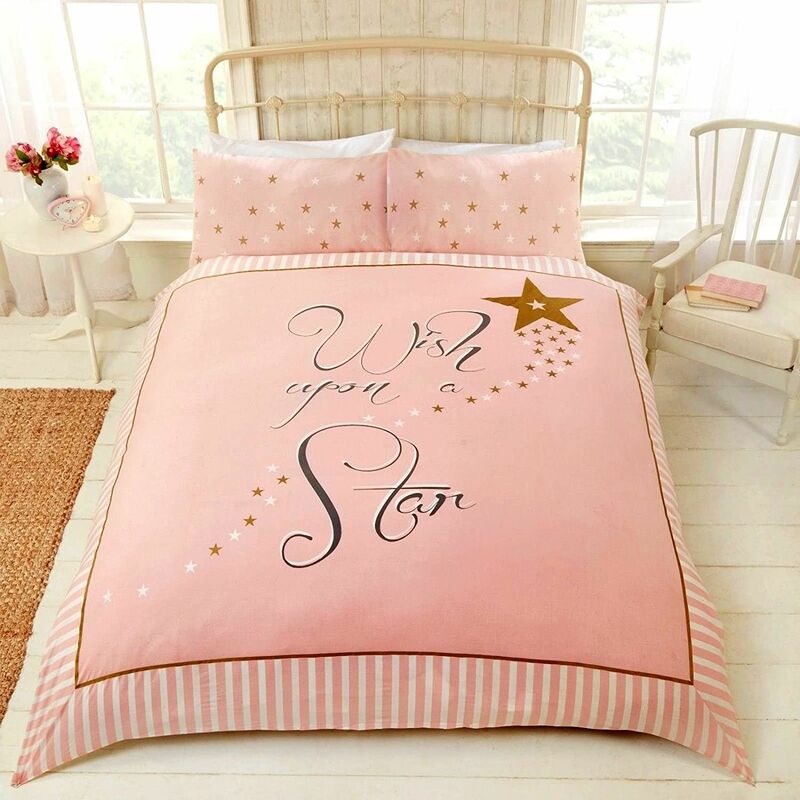 Rapport - Wish Upon a Star - Pink - Duvet Cover Set - Double