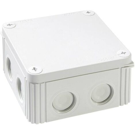 Wiska 10060537 Cassetta di derivazione (L x L x A) 110 x 110 x 57 mm Grigio luminescente IP66/IP67 1 pz.