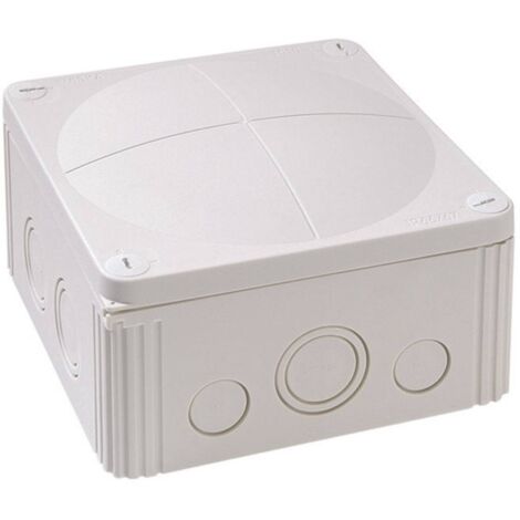 Wiska 10060702 Cassetta di derivazione (L x L x A) 140 x 140 x 82 mm Grigio (RAL 7035) IP66/IP67 1 pz.