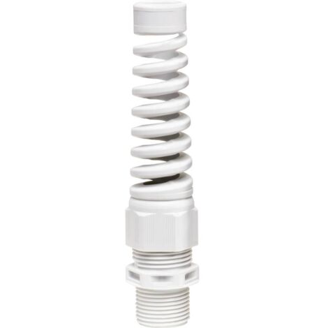 Wiska 10061212 Presse-étoupe résistant aux chocs, avec décharge de traction, avec joint M20 Polyamide gris clair (RAL 7035) 50 pc(s) W443132