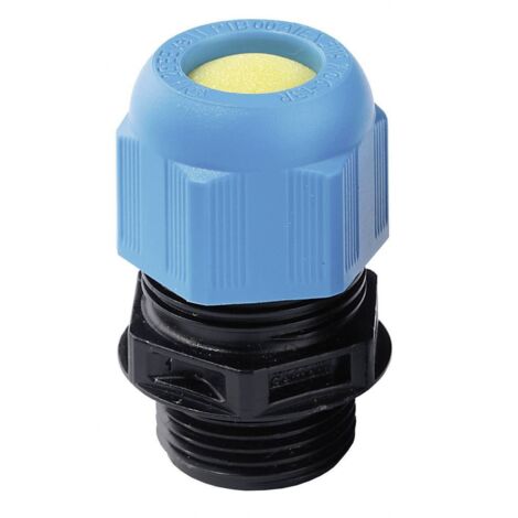 Wiska 10064412 Pressacavo filettato ATEX M20 Poliammide Nero (RAL 9005), Blu luminescente (RAL 5012) 1 pz.