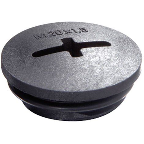 Wiska 10064646 EVSG-ORD M32 RAL 9005 Verschlussschraube M32 Polyamid Schwarz (RAL 9005) 1 St.