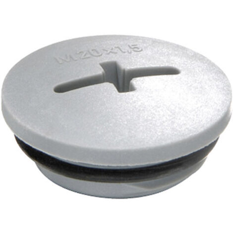 Wiska 10064654 EVSG-ORD M32 RAL 7001 Verschlussschraube M32 Polyamid Silber-Grau (RAL 7001) 1 St