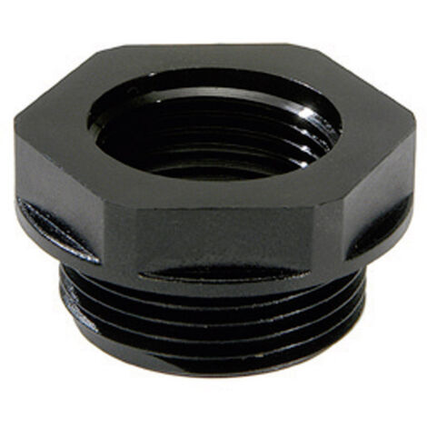 Wiska 10064762 ATEX EX-APM 21/20 Kabelverschraubung Adapter  PG21 M20   Polyamid Schwarz (RAL 9005)