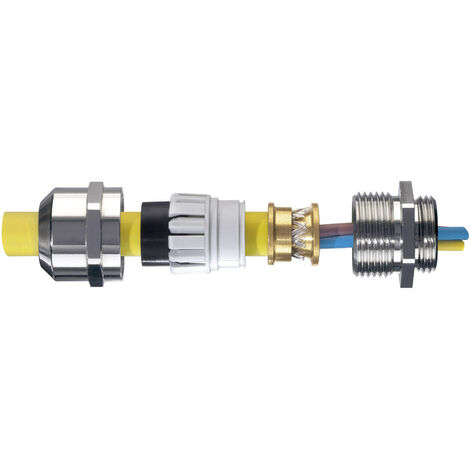 Wiska 10065018 Kabelverschraubung M20 Messing Messing 50 St.