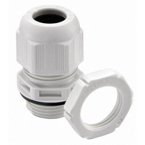Wiska 10066528 Pressacavo filettato M32 Poliammide Grigio (RAL 7035) 25 pz.