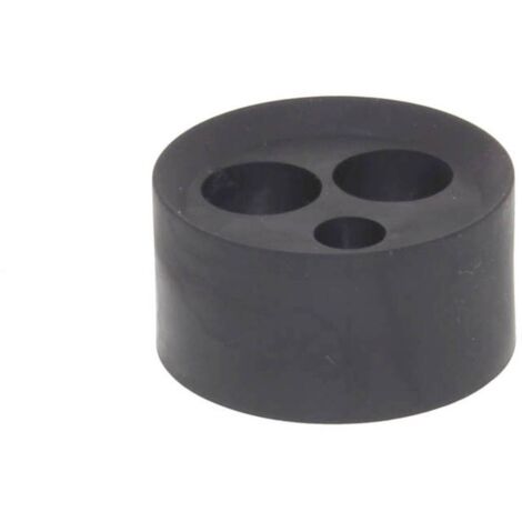 Wiska 10105341 MFD 40/02/110-01/060 Joint muti-passages résistant aux chocs, avec décharge de traction M40 plastique noir (RAL 9005) 25 pc(s) W407402