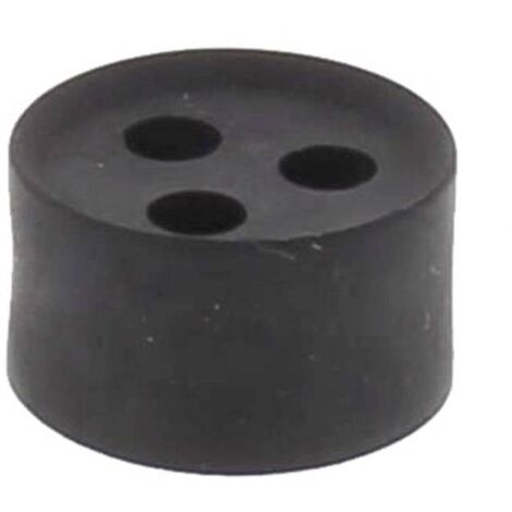 Wiska 10105412 MFD 20/03/055 Joint muti-passages résistant aux chocs, avec décharge de traction M20 plastique noir (RAL