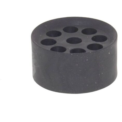 Wiska 10105557 MFD 50/03/135 Joint muti-passages résistant aux chocs, avec décharge de traction M50 plastique noir (RAL