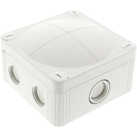 Wiska 10105595 Abzweigkasten (L x B x H) 95 x 95 x 60 mm Lichtgrau (RAL 7035) IP66/IP67 1 St.
