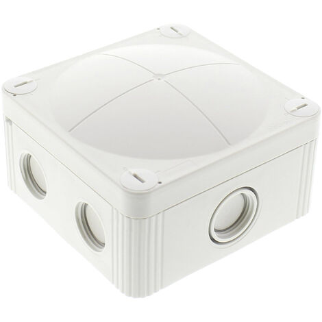 Wiska 10105596 Abzweigkasten (L x B x H) 95 x 95 x 60 mm Lichtgrau (RAL 7035) IP66/IP67 1 St.