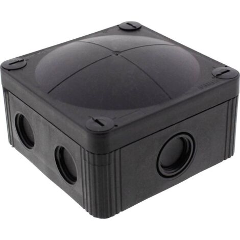 Wiska 10105603 Boîte de dérivation (L x l x H) 95 x 95 x 60 mm noir (RAL 9005) IP66/IP67 1 pc(s)