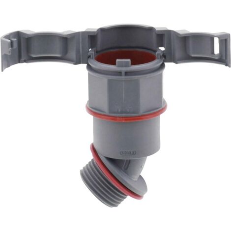 Wiska  10108874 EBF45-29-40-BG Collegamento a vite Grigio M40 x 1.5 45° 1 pz.
