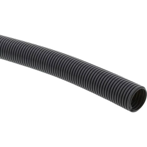 Wiska 10109182 BCAB-L-10-BK Tubo corrugato Nero 10 mm 50 m