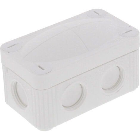 Wiska 10109573 Abzweigkasten (L x B x H) 85 x 49 x 51 mm Creme-Weiß IP66/IP67 1 St.