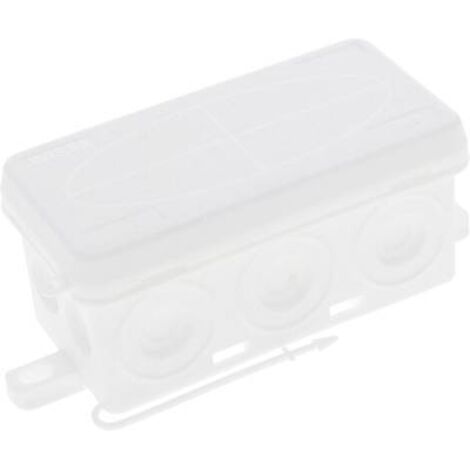 Wiska 10109581 Boîte de dérivation (L x l x H) 86 x 44 x 41 mm noir (RAL 9005) IP55 1 pc(s) C046661