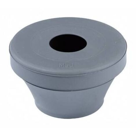 Wiska FD 32 Piastra passante Ø (max.) 20 mm Grigio-Argento (RAL 7001) 1 pz.