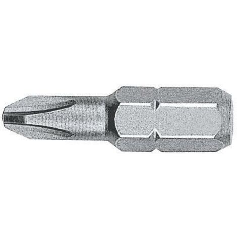 Witte 27036 - Punta Phillips STANDARD guía 1/4" corta punta reducida - herramienta profesional duradera, calidad garantizada, envío en 24h