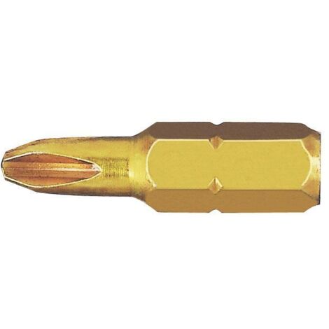 Witte 27123 - Punta Phillips STANDARD-E extra dura guía 1/4" corta punta reducida