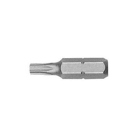 WITTE 29480 - Punta Torx seguridad STANDARD guía 1/4 corta (T10x25)