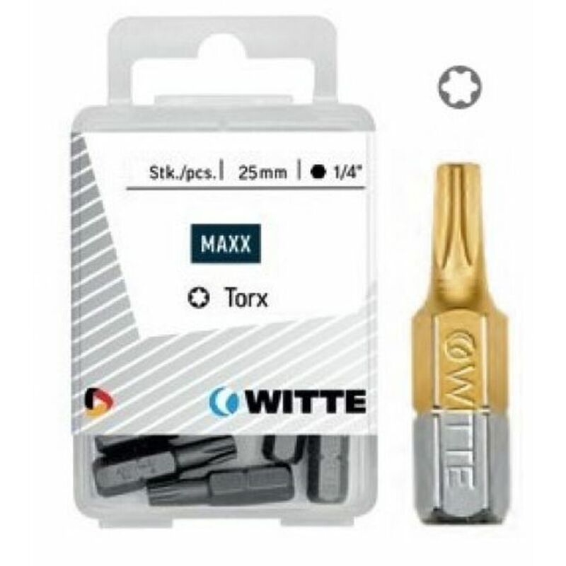 Set di punte WITTE TX Torx 5 Unità