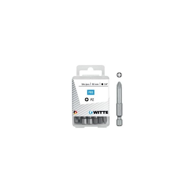 

WITTE 427542 - 5 Puntas en cajita de plástico largo 50 mm (PZ 2 TIN)