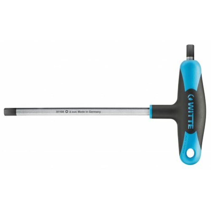Chiave a T WITTE PRO 6 mm Esagonale Doppia