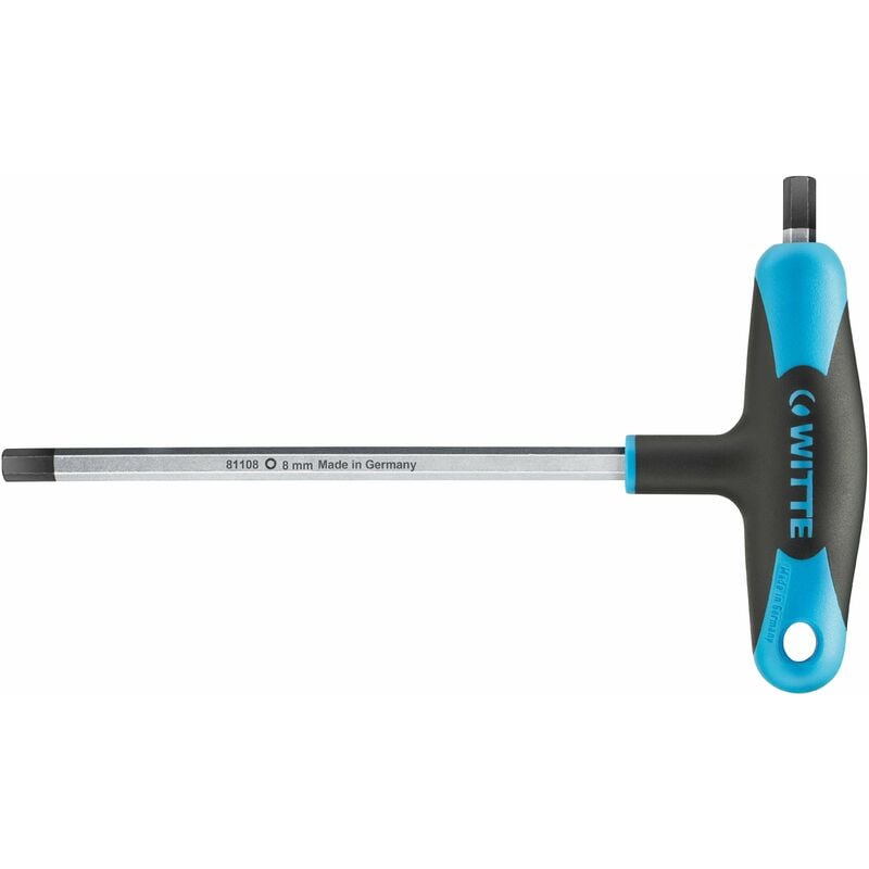 

Witte Werkzeuge - WITTE 81125 - LLAVE EN 'T' HEXAGONAL DOBLE VARILLA PRO (2,5X100)