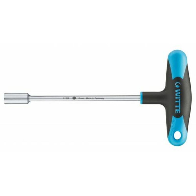 Chiave a bussola esagonale WITTE PRO 7 mm Esagonale Forma a T
