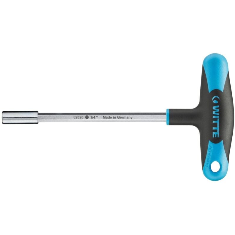 Witte - 82620 - Llave en 't' portabits magnético protop - sw 1/4' / Largo 150 mm.