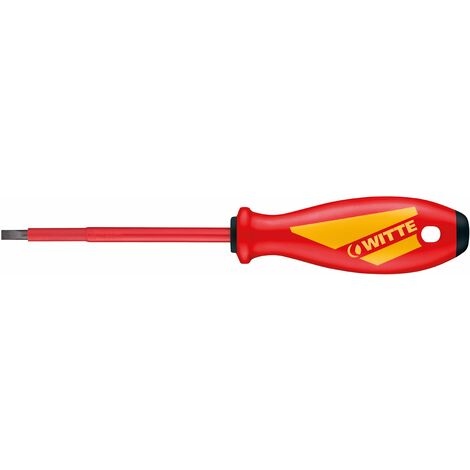 WITTE DESTORNILLADOR AISLADO DE BOCA PLANA MAXX VDE MEDIDAS PL 6.5x150