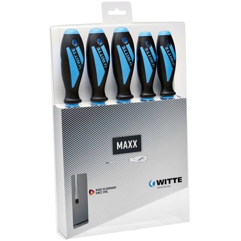 Torx screwdriver set - WITTE - 653726 - 6 pieces - Blue color - Tools and accessories