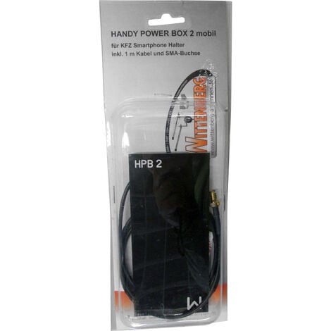 Wittenberg Antennen Empfangsverstärker Handy Power Box 2 SMA-Buchse