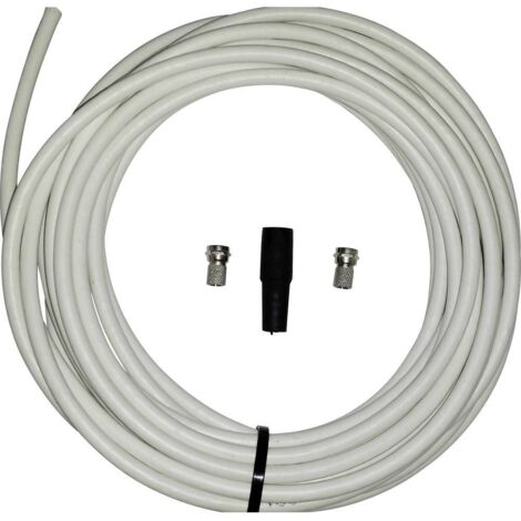 Wittenberg Antennen K-102947-10 SAT Cavo Cavo 0,7 /4,4 CCS 10.00 m doppia schermatura 90 dB