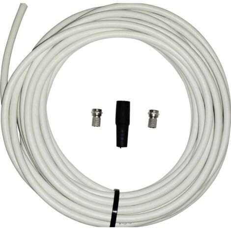 Wittenberg Antennen K-102949-10 SAT Cavo Cavo 0,7 /4,4 CCS 25.00 m doppia schermatura 90 dB