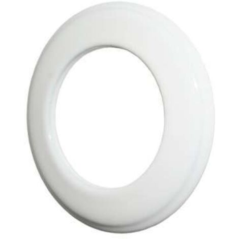 Wittigsthal Rauchrohr Rosette Ø100mm weiß emailliert 51508012