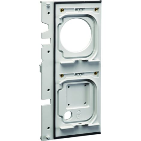 Witty pièce détachée - support de prise M3 gris pour borne witty XEV1Kxx - HAGER XEVS110