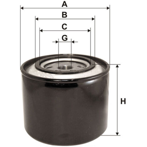 WIX Filters 51189E Ölfilter BT5 P550580 SO008 OP569 W1130 H205W01