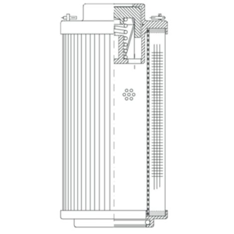 WIX R50D20AV Hydraulikfilter-Ersatz SH74680 HY13583 P959090 HF35548