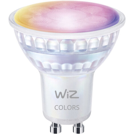 WiZ 8720169076761 LED EEK F (A - G) GU10 Reflektor 4.7 W Warmweiß bis Kaltweiß, RGBW   1 St.